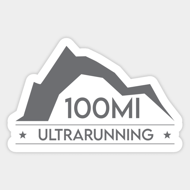 100 miles Ultrarunning Sticker by Pavement Party